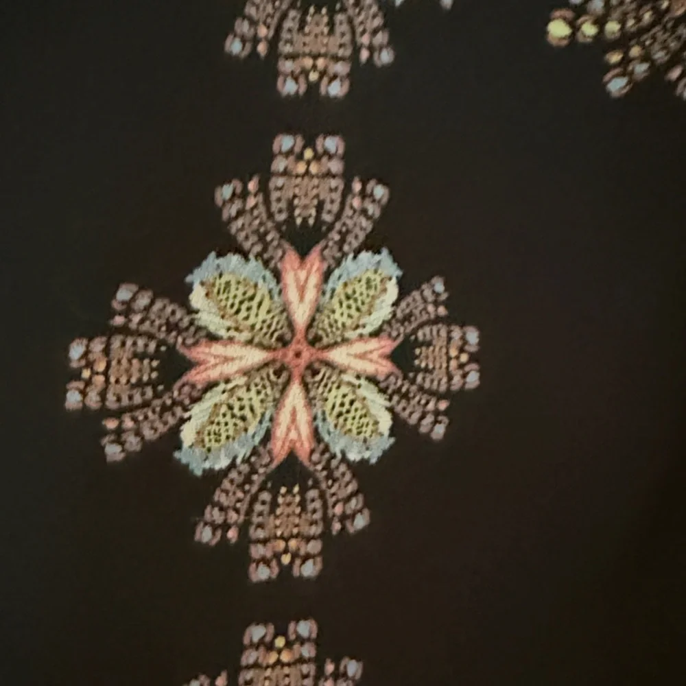 Hale Bob Black and Purple Floral Blouse - Picture 12 of 12